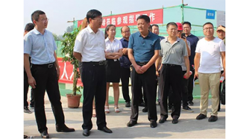阜陽市住房和建設(shè)委員會黨組書記海闊率隊(duì)考察博世科鄉(xiāng)鎮(zhèn)污水處理項(xiàng)目