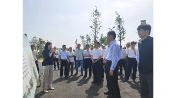 泗陽縣黨政代表團(tuán)蒞臨泗洪博世科考察