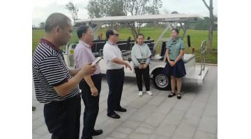 廣西生態(tài)環(huán)境廳副廳長粟定成蒞臨博世科園博園環(huán)?？破震^調(diào)研